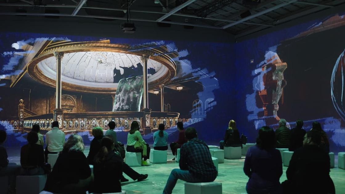 Exposición inmersiva Titanic en València.