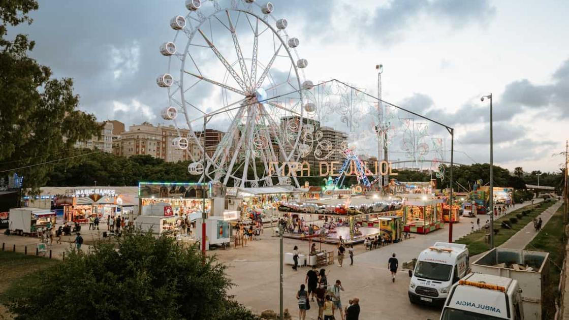 Feria de Atracciones de Verano en València 2026 