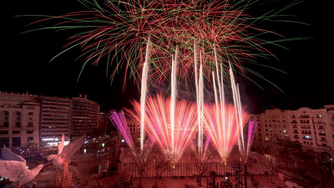 fuegos artificiales