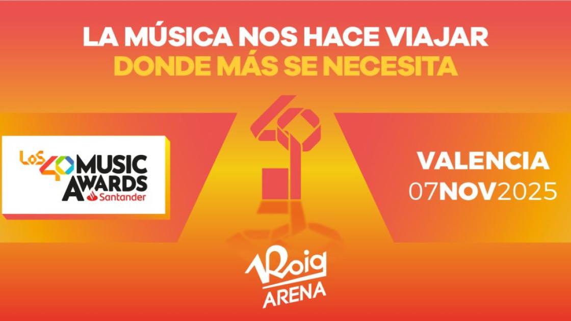 Cartel Los40MA 2025