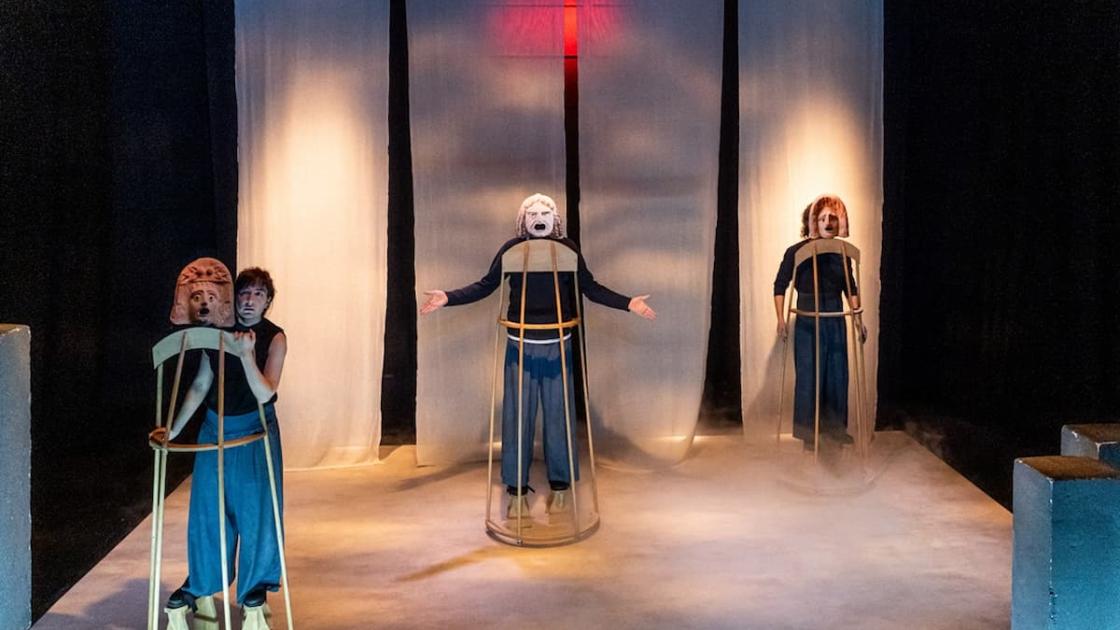 Obra de teatro «Lucía el sol sobre Troya» en València