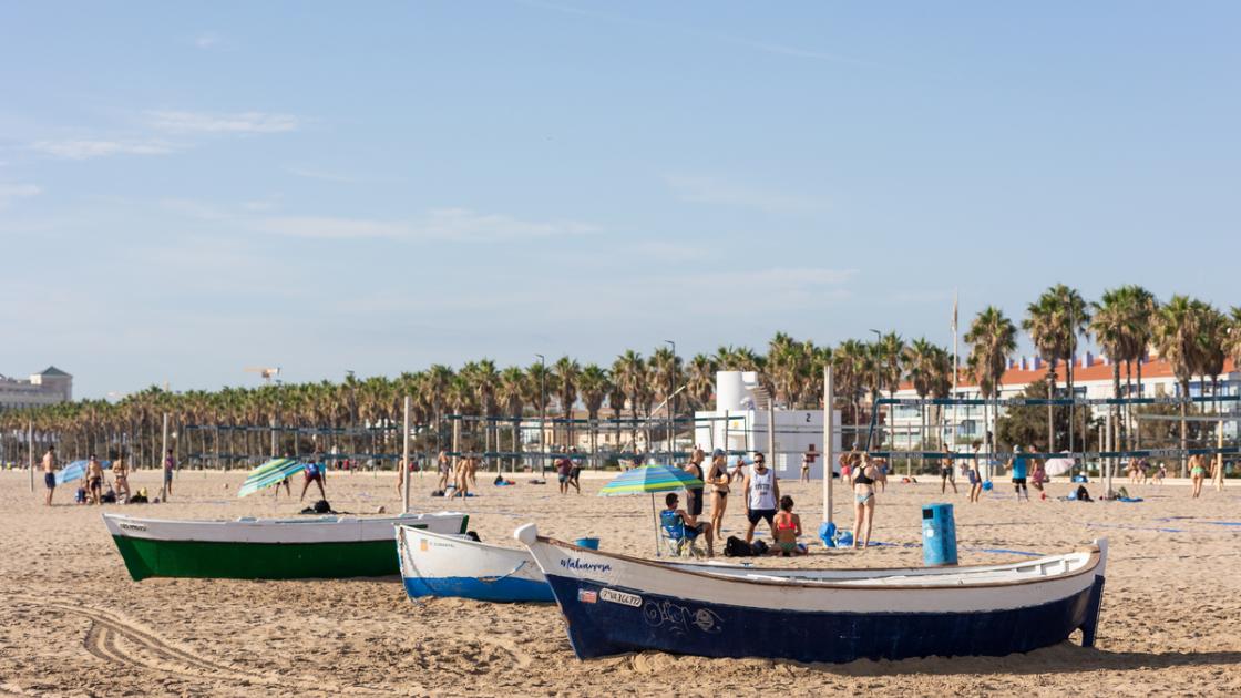 Playa la Malvarrosa Valencia