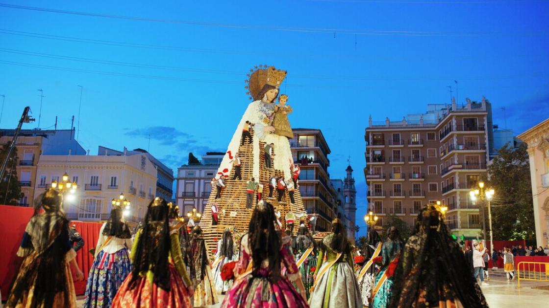 Ofrenda Fallas Valencia