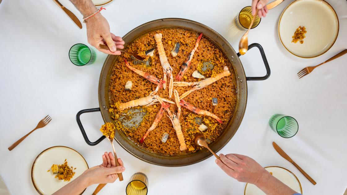 paella de marisco 