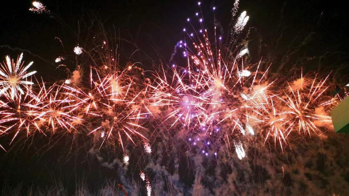 Espectáculos piromusicales de Navidad en València