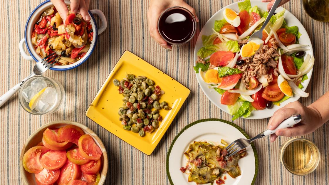 Platos de la huerta