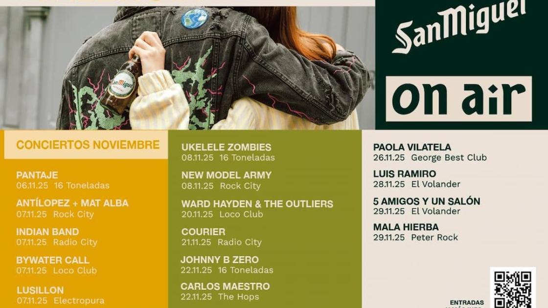 Conciertos de San Miguel On Air 2025 en València