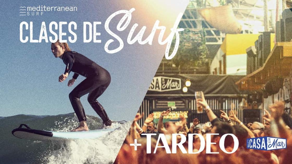 Surf y tardeo en La Casa de la Mar de València 