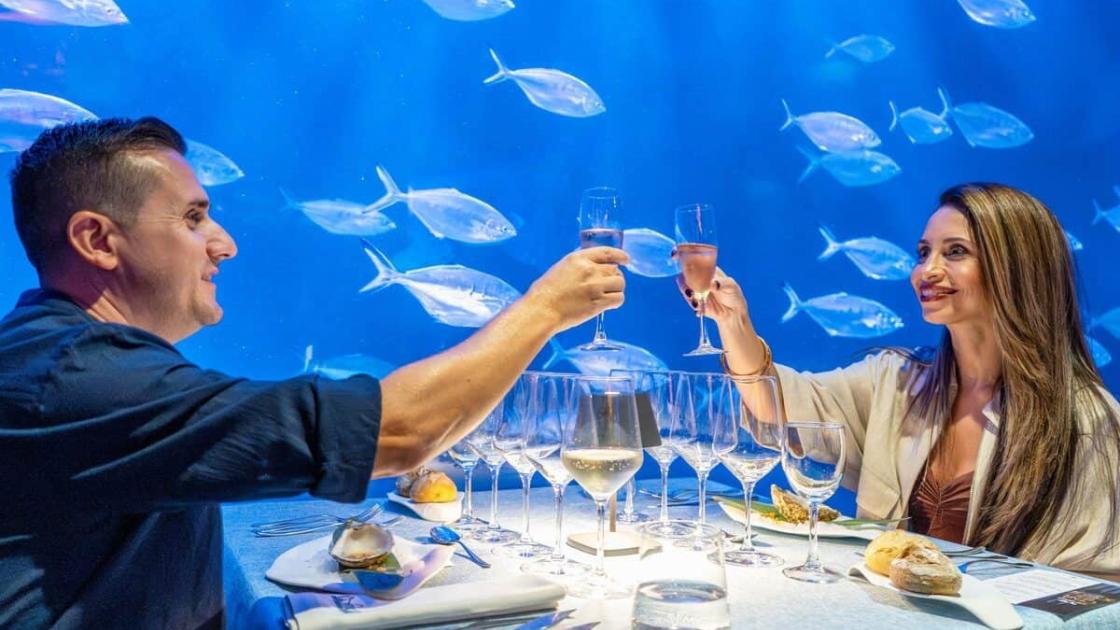 Ven a cenar a un restaurante submarino a València