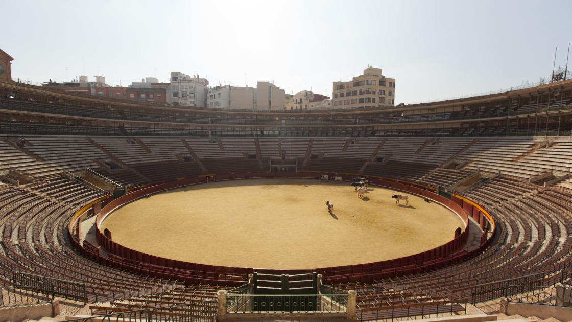 Plaza de Toros vista aérea