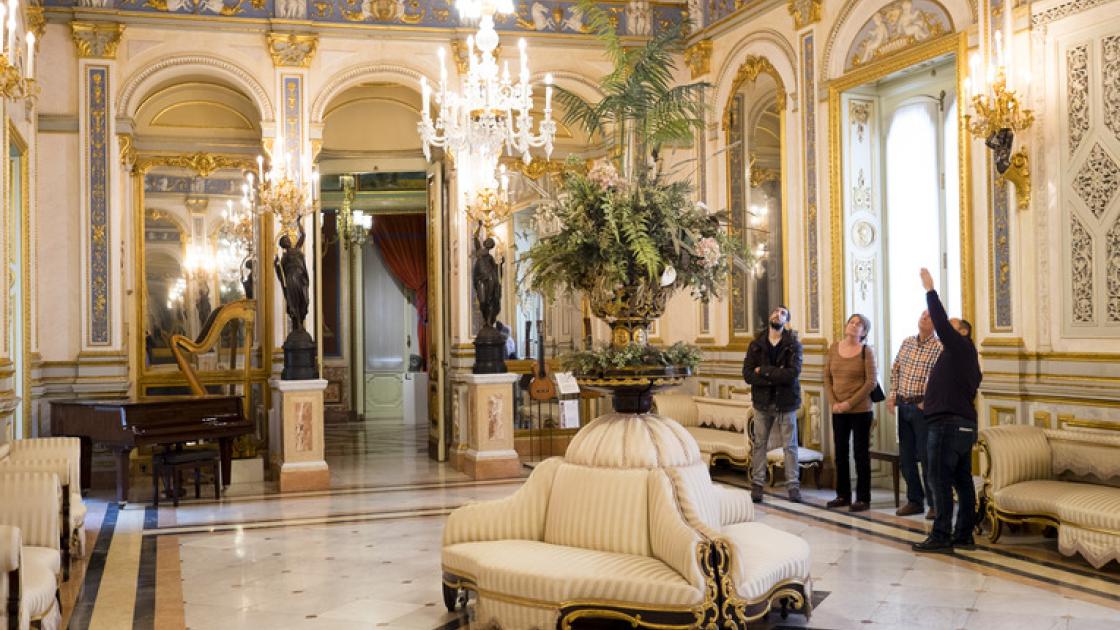 salón de baile del palacio del marques de dos aguas