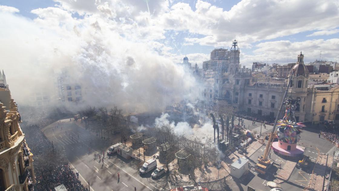 Mascletà Fallas