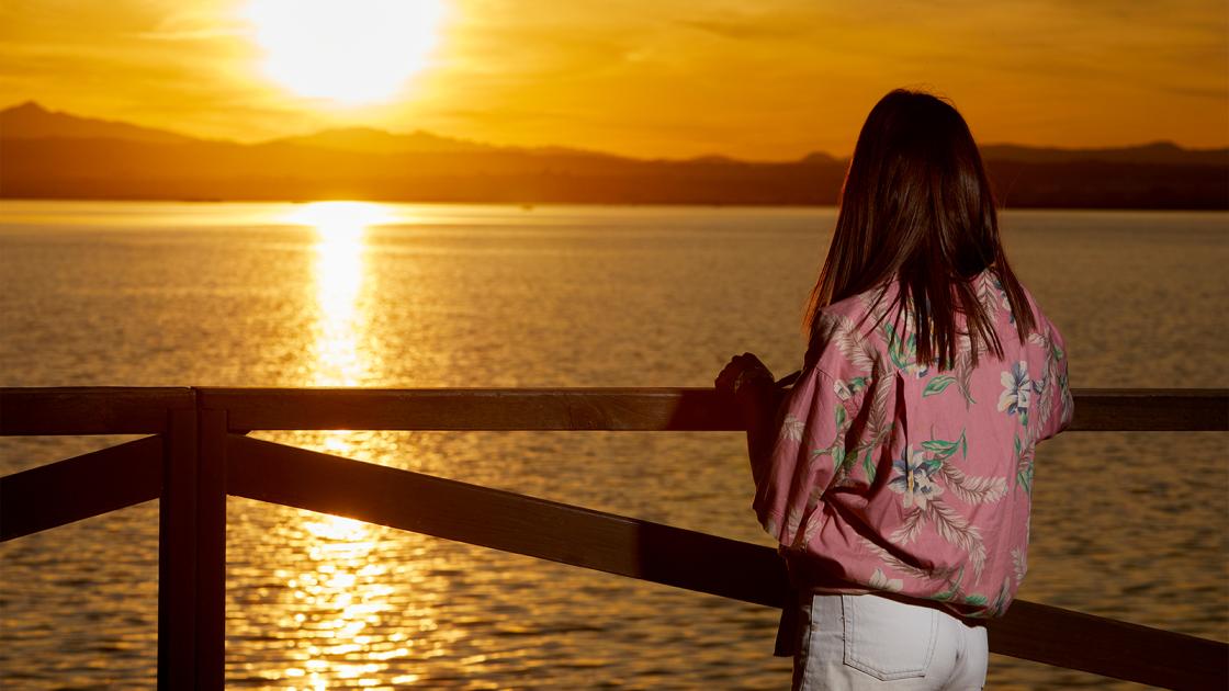 atardecer albufera