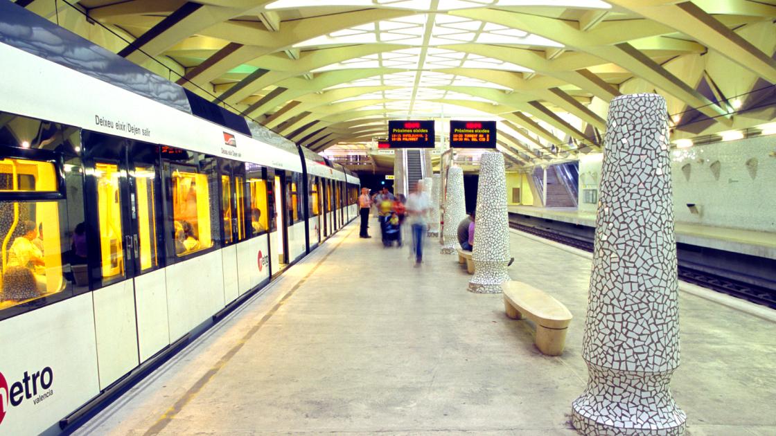 Estación metro Valencia