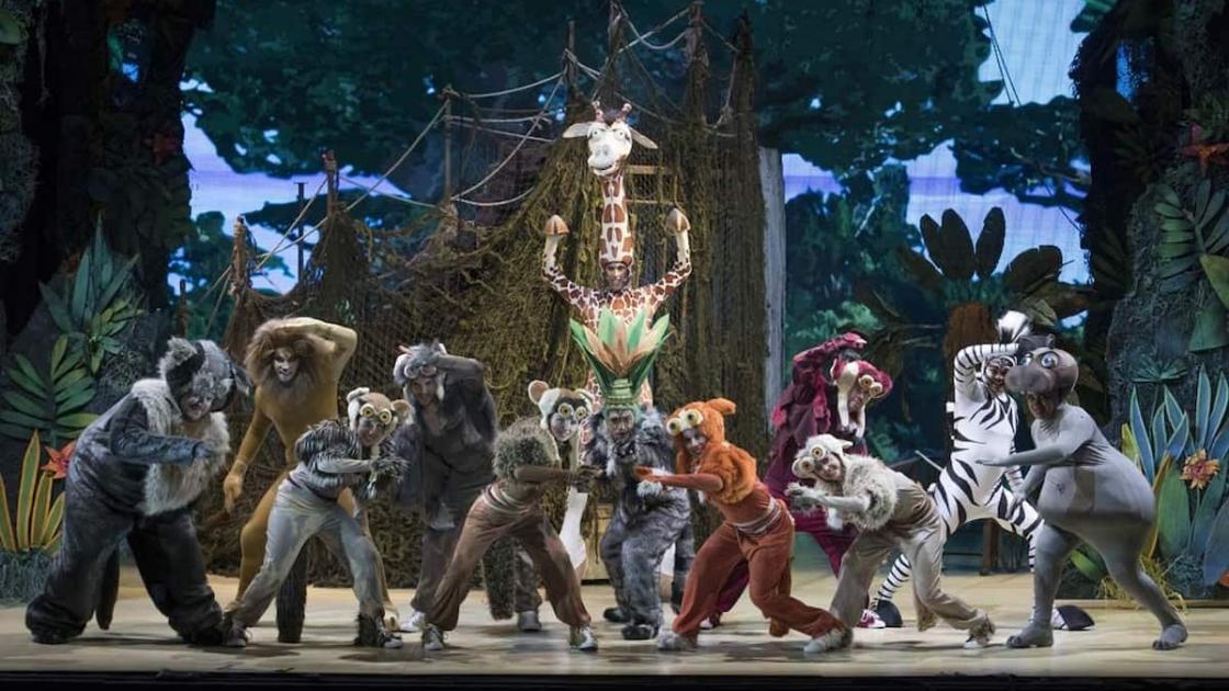 Madagascar el musical en València