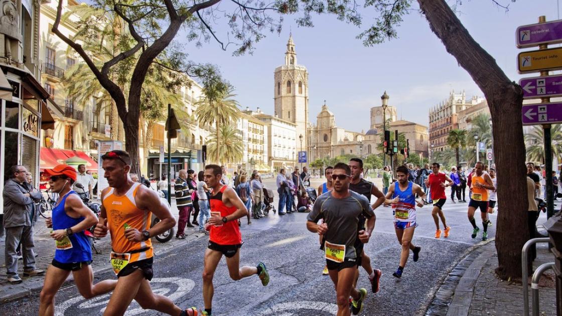 medio maraton de valencia carrera centro valencia
