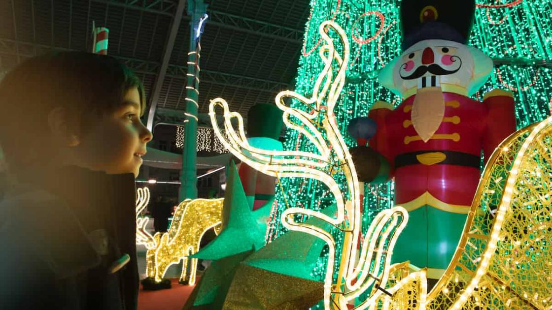 Encendido de las luces de Navidad en València 2025