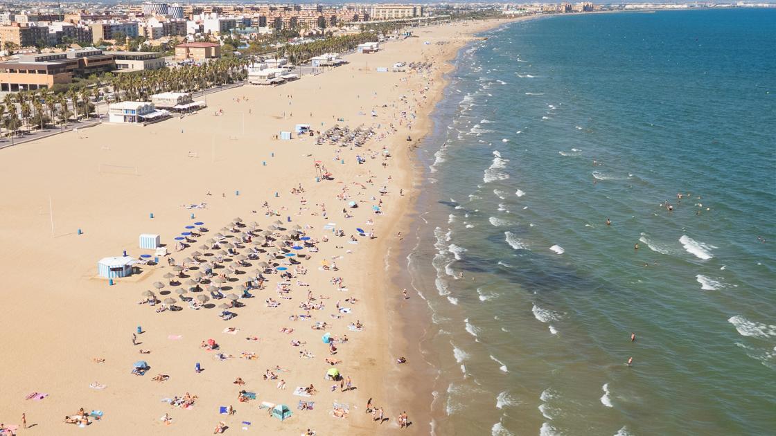 Playa del cabañal Valencia