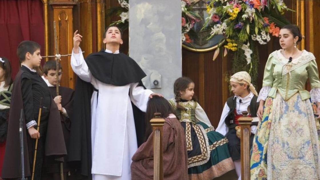 respresentacion de sant vicente ferrer