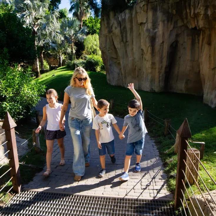 Bioparc con niños