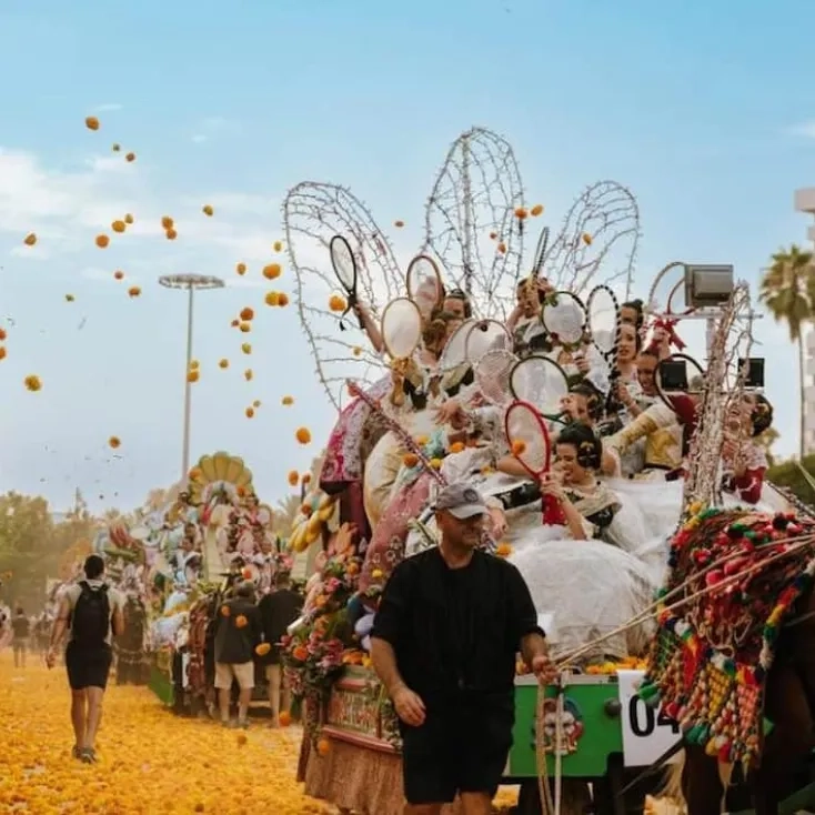 Batalla de las Flores en València 2026