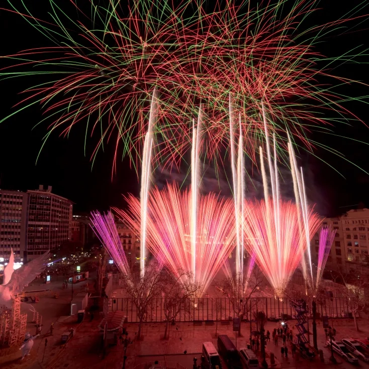 fuegos artificiales
