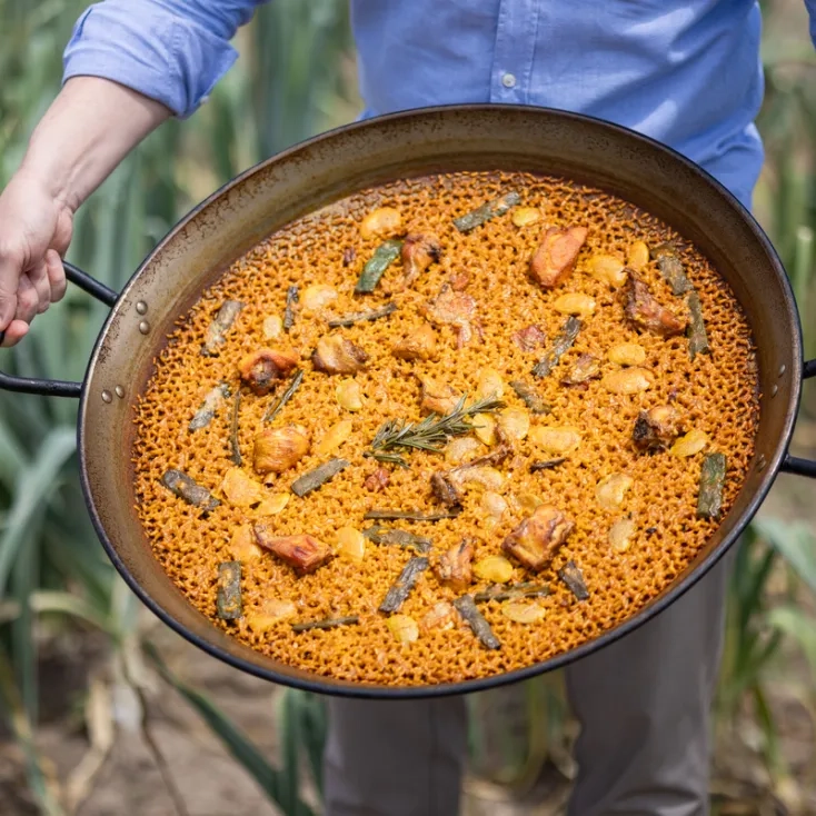 Paella valenciana - huerta
