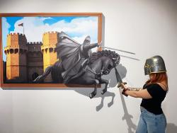 Cuadro Jaume I Museo Iluziona