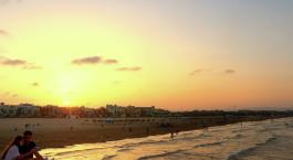 playa cabañal en Valencia