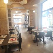 Tables with a height between 75 and 80 cm well distributed