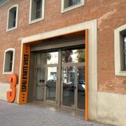 Accés principal a l'establiment.