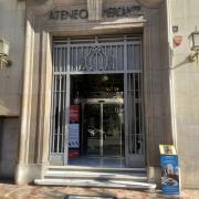 Main access to the establishment with proper exterior accessibility.