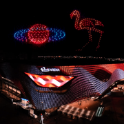 espectáculo dron roig arena