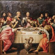 Pintura última cea Santo Cáliz Valencia