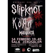 Concierto Slipknot y Korn en València