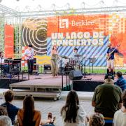 Un lago de conciertos