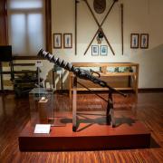 Cañón en el Museo Histórico Militar