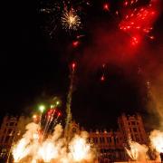 Programa de fuegos artificiales de la Feria de Julio de València