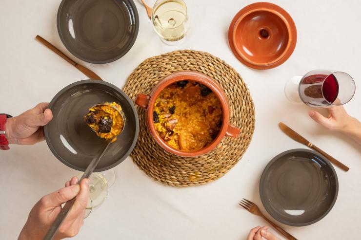 Arroz amb fesols i naps