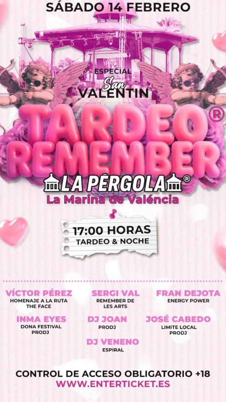 Tardeo San Valentín Cartel