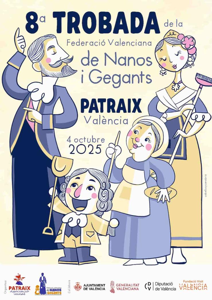 Cartel Gigantes y Cabezudos Patraix