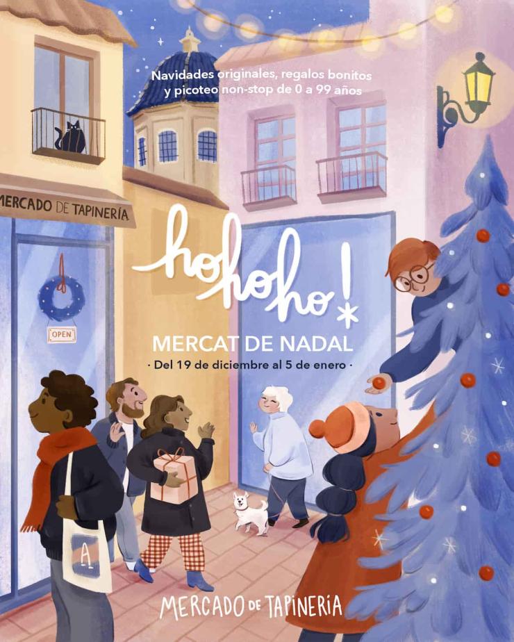 Mercat de Nadal «Ho Ho Ho» en València 