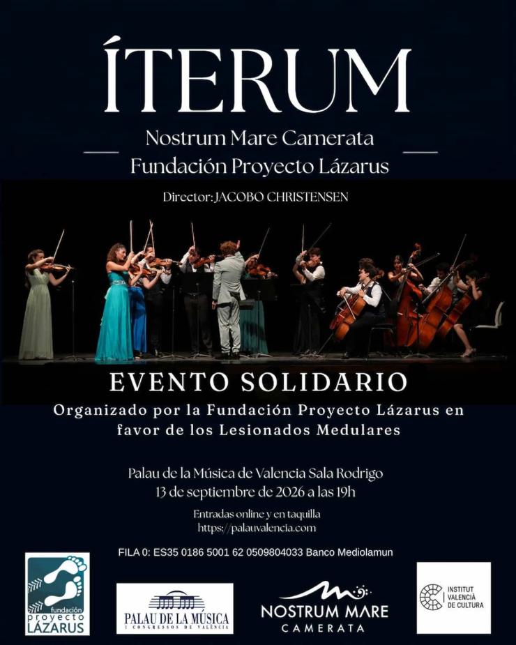 Concierto solidario «Íterum» en el Palau de la Música