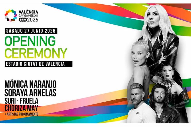 Inauguración de los Gay Games València 2026