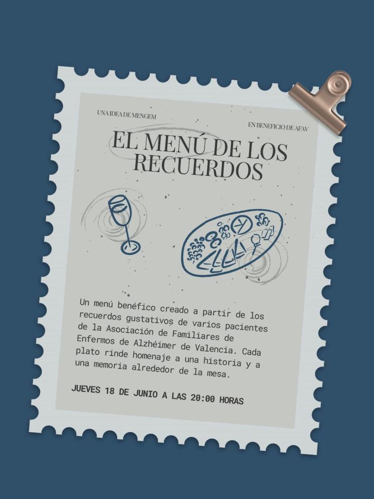 Ven a probar «El Menú de los Recuerdos» a València