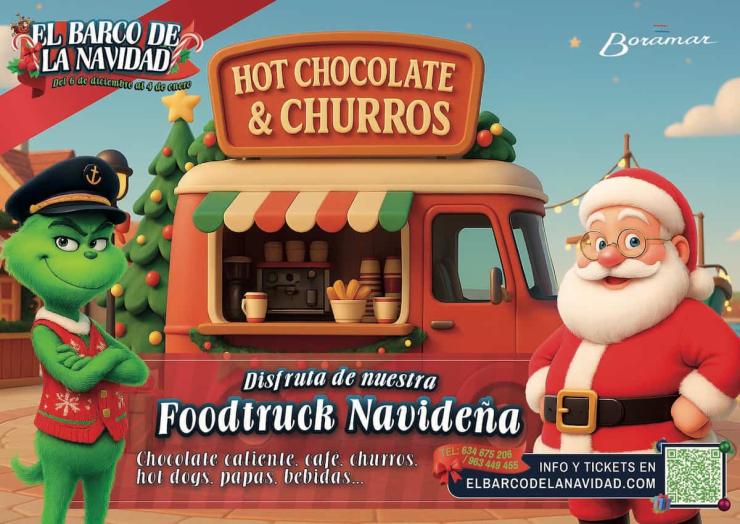 Súbete al Barco de la Navidad en La Marina de València 