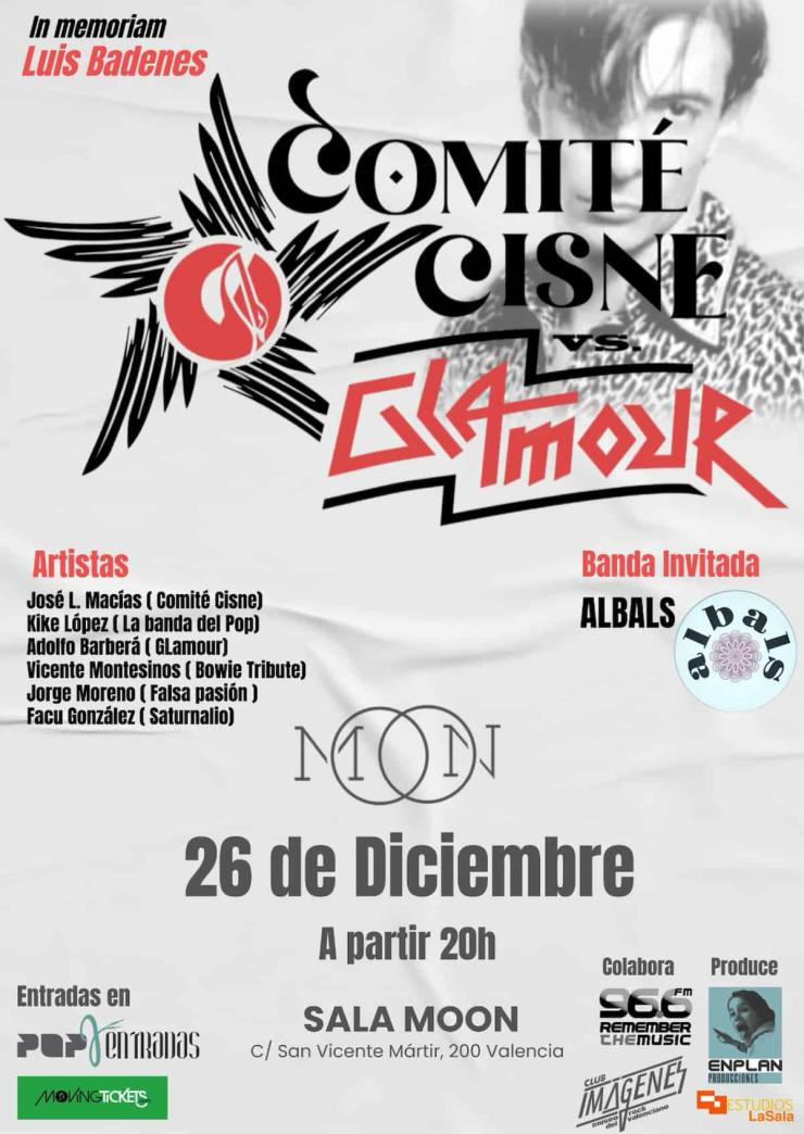 Concierto homenaje «Comité Cisne vs. Glamour» en València 