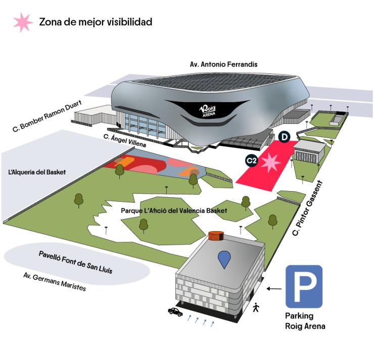 Espectáculo drones Roig Arena Valencia