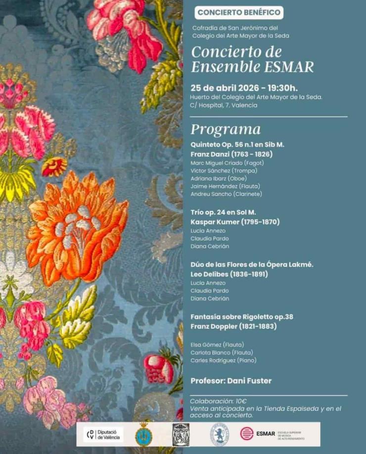 El Museo de la Seda recibe al Ensemble ESMAR 