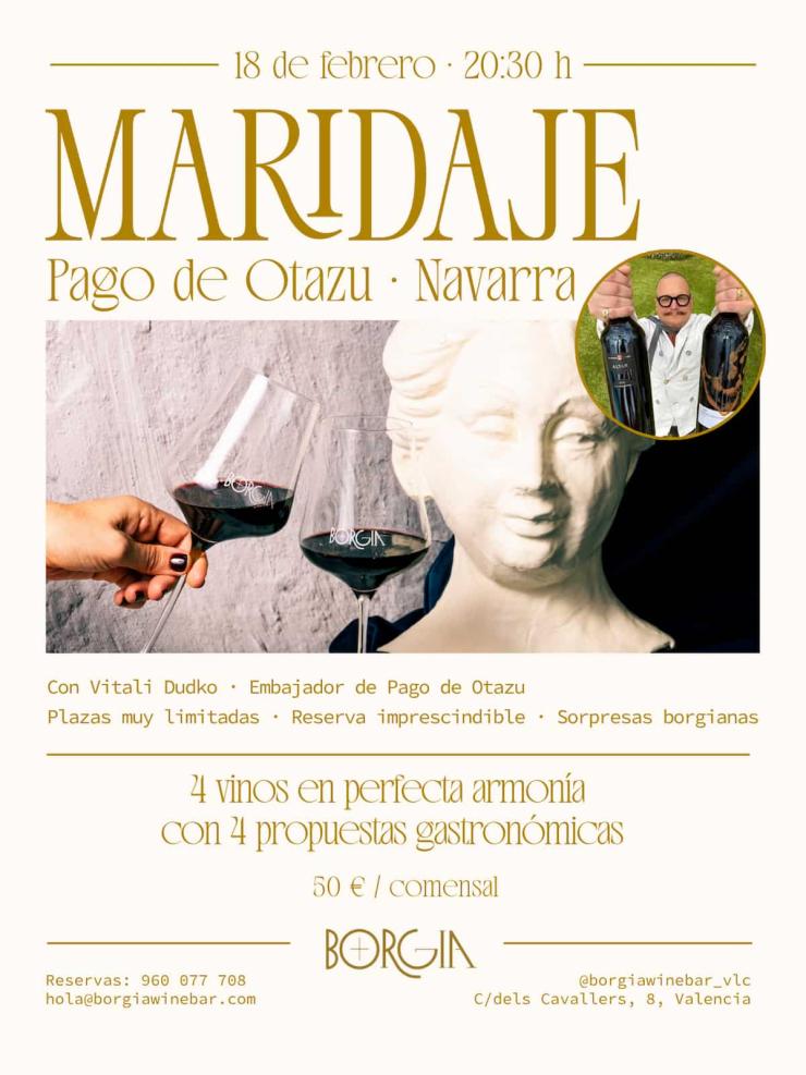 Maridaje Bodega Pago de Otazu en València 